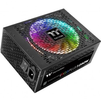 Блок питания THERMALTAKE TOUGHPOWER IRGB PLUS 1250W TITANIUM черный Блок питания THERMALTAKE TOUGHPOWER IRGB PLUS 1250W TITANIUM черный