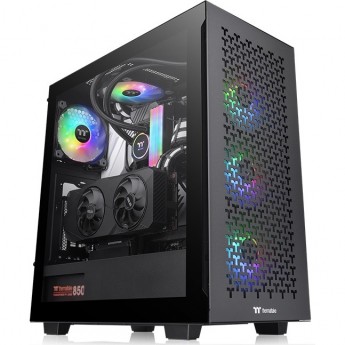 Корпус THERMALTAKE V350 TG ARGB AIR MID TOWER CHASSIS черный Корпус THERMALTAKE V350 TG ARGB AIR MID TOWER CHASSIS черный