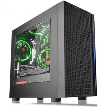 Корпус THERMALTAKE VERSA H18 Window без БП mATX 2xUSB2.0 1xUSB3.0 audio bott PSU черный Корпус THERMALTAKE VERSA H18 Window без БП mATX 2xUSB2.0 1xUSB3.0 audio bott PSU черный