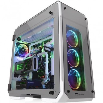 Корпус THERMALTAKE VIEW 71 TG SNOW без БП ATX audio bott PSU белый Корпус THERMALTAKE VIEW 71 TG SNOW без БП ATX audio bott PSU белый