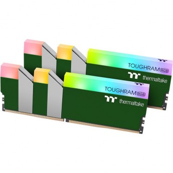 Оперативная память THERMALTAKE TOUGHRAM RGB Memory DDR4 3600MHz 16GB (8GB x2) - Гоночный Зеленый Оперативная память THERMALTAKE TOUGHRAM RGB Memory DDR4 3600MHz 16GB (8GB x2) - Гоночный Зеленый