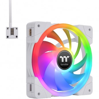 Вентилятор в корпус THERMALTAKE SWAFAN EX14 RGB PC Cooling Fan White TT Premium Edition (3-Fan Pack)